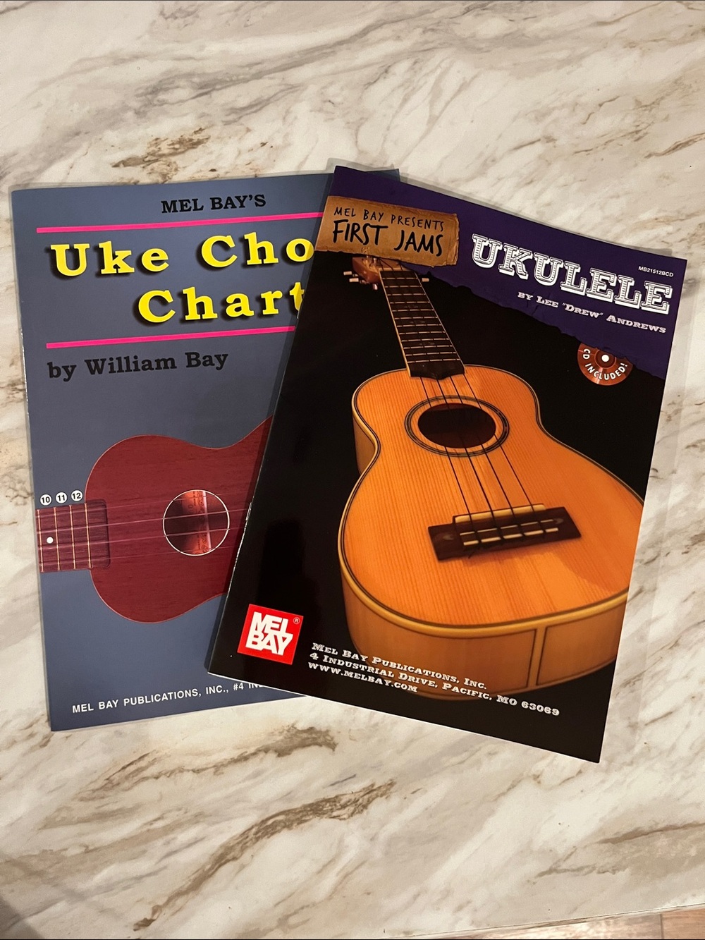 Mel Bay Ukulele First Jams & Chord Chart EXC